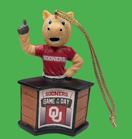 Santa's Workshop Boomer Announcer Ornament