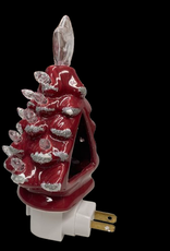 Santa's Workshop OU Plug In Christmas Tree Night Light