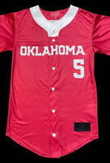 Prosphere Unisex #5 Parker OU Crimson Softball Jersey