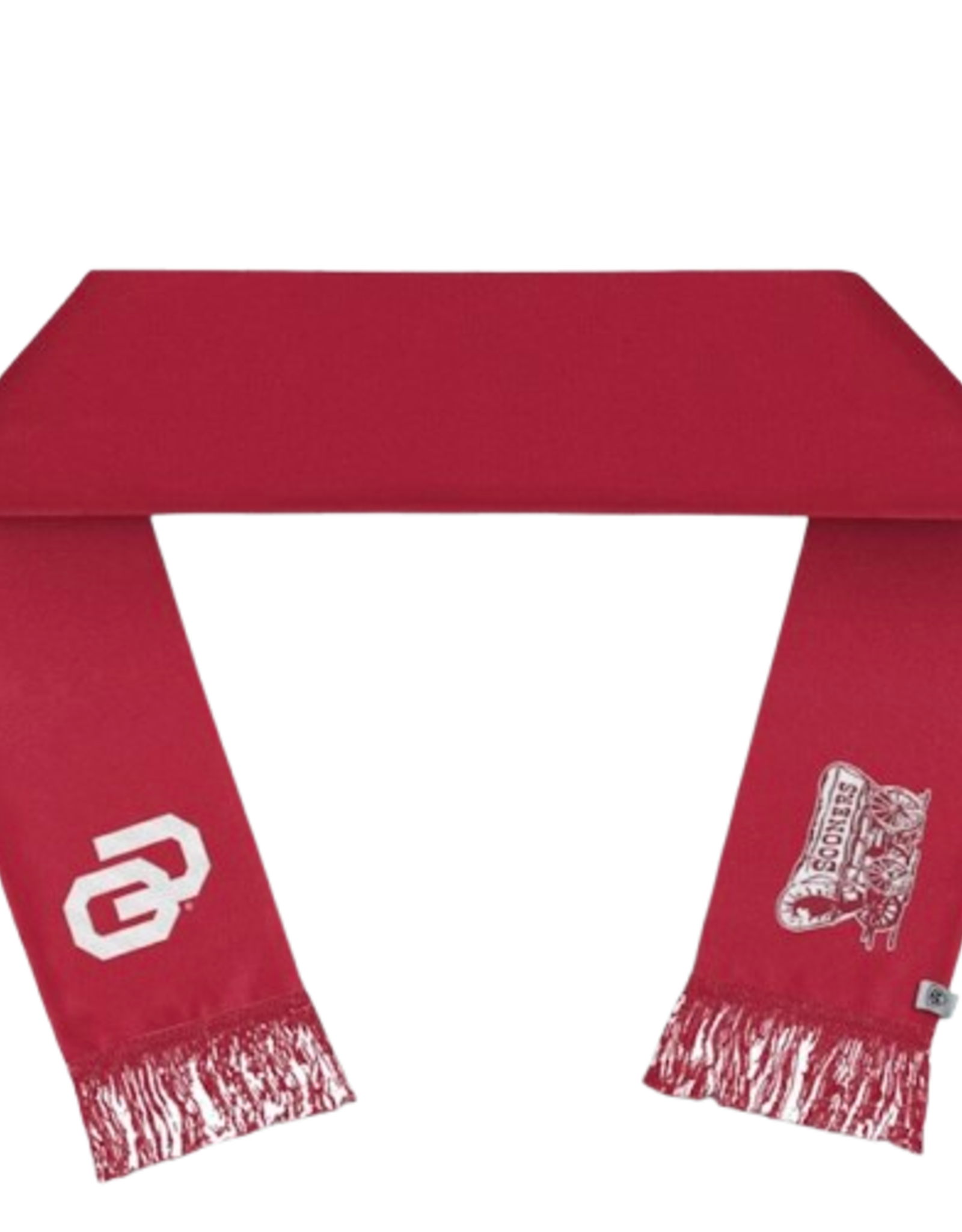 TOW OU Crimson Core Knit Scarf