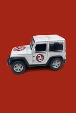 Game Day Outfitters OU Jeep Pull-Back Toy 3.75"