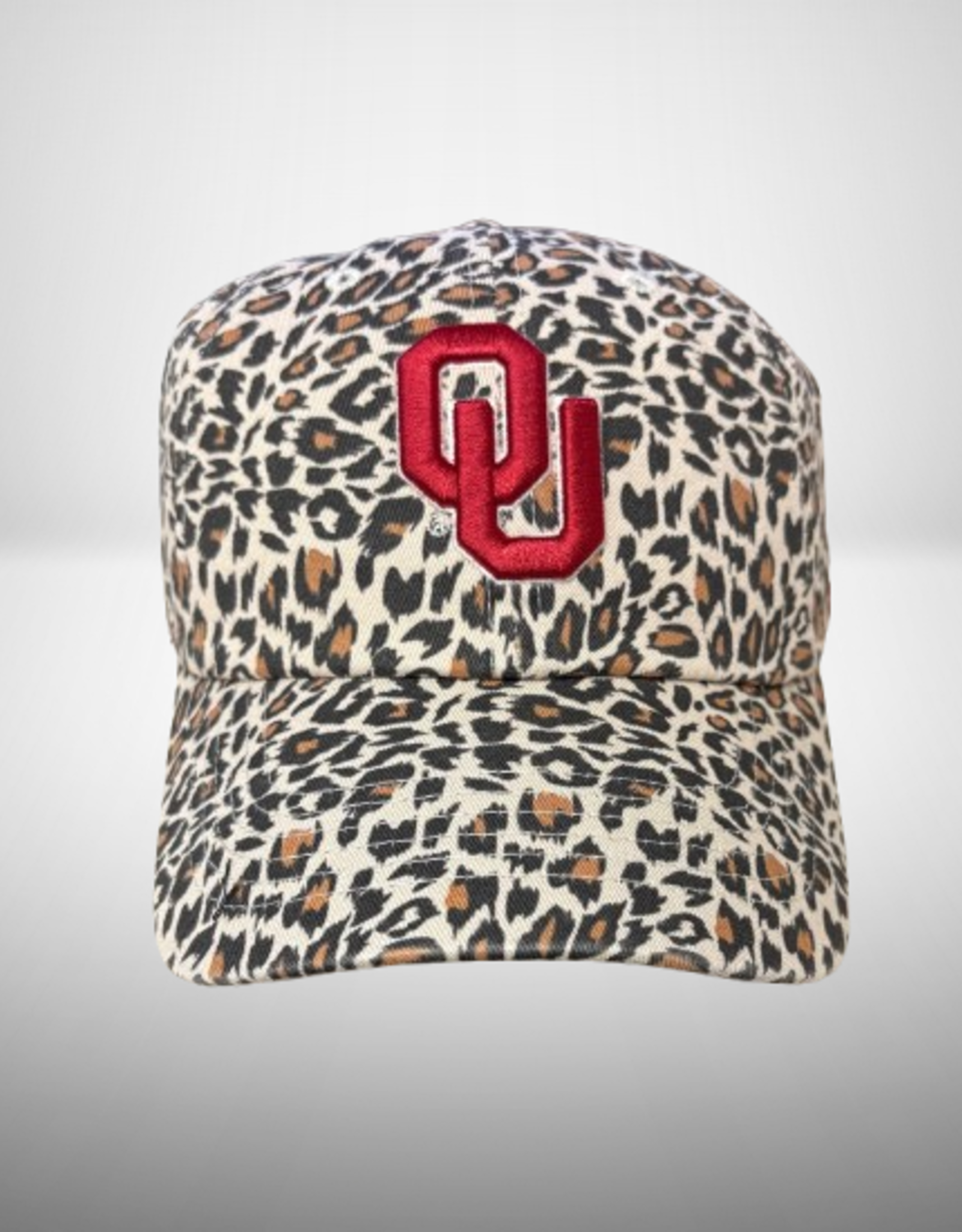 '47 Brand Women's '47 Brand OU Lisa Leopard Print Adjustable Clean Up Cap