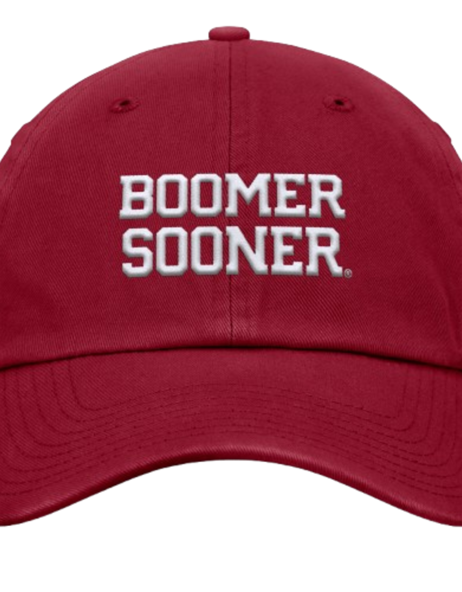 Jordan Jordan Boomer Sooner Crimson Unstructured Adjustable Club Cap
