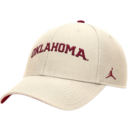 Jordan Jordan Oklahoma Natural Rise Primetime Structured Adjustable Cap