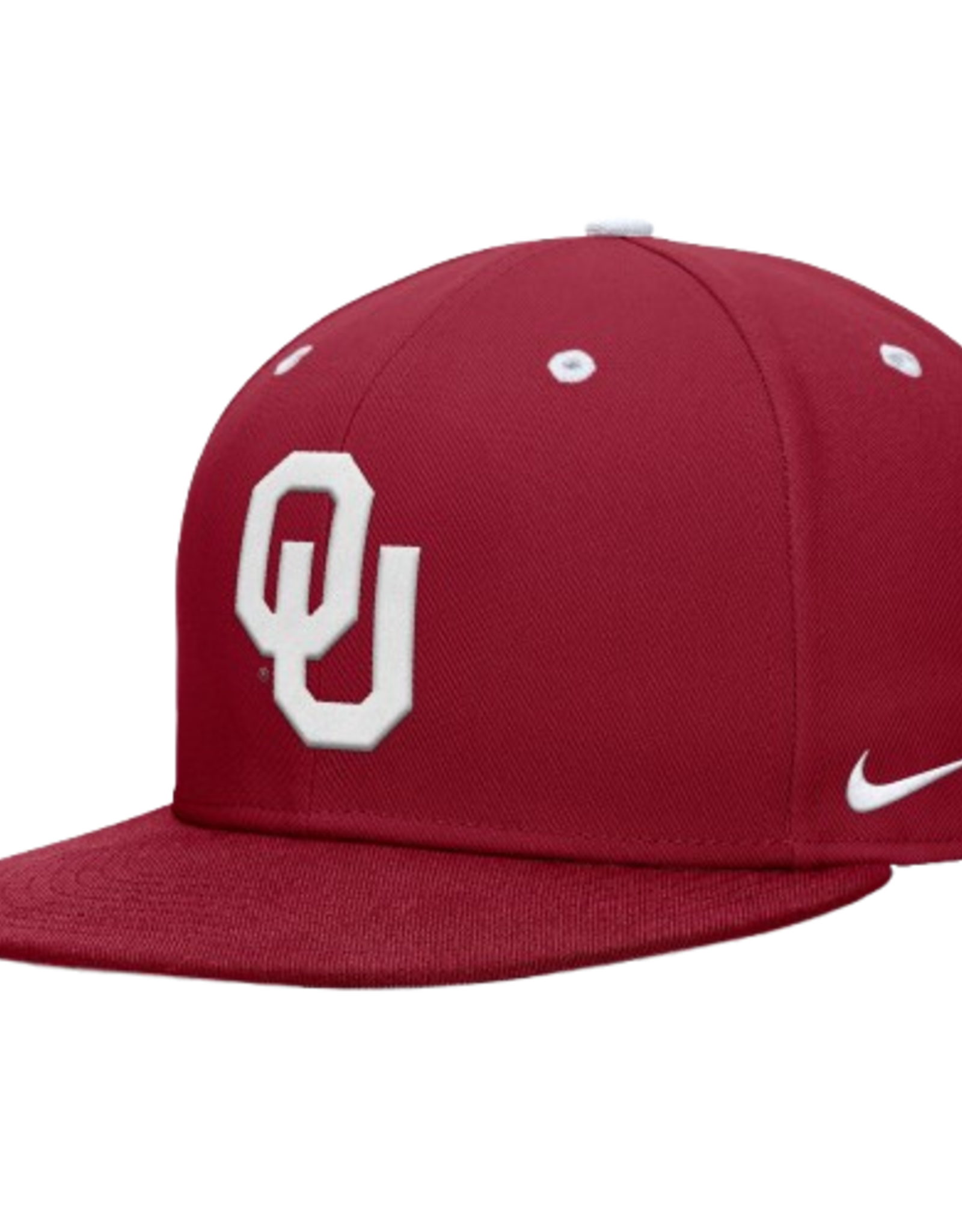 Nike Nike OU Baseball Crimson Dri-Fit True Structured Round Bill Fitted Cap