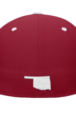 Nike Nike OU Baseball Crimson Dri-Fit True Structured Round Bill Fitted Cap