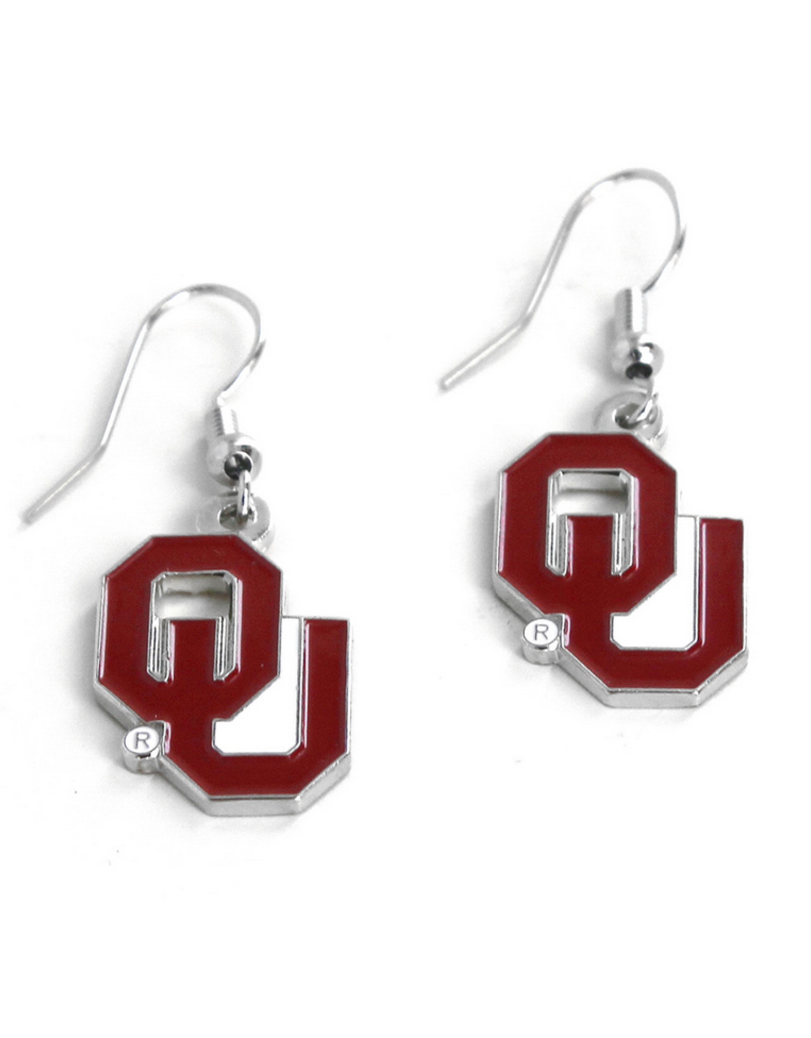 Aminco Crimson OU Dangle Earrings