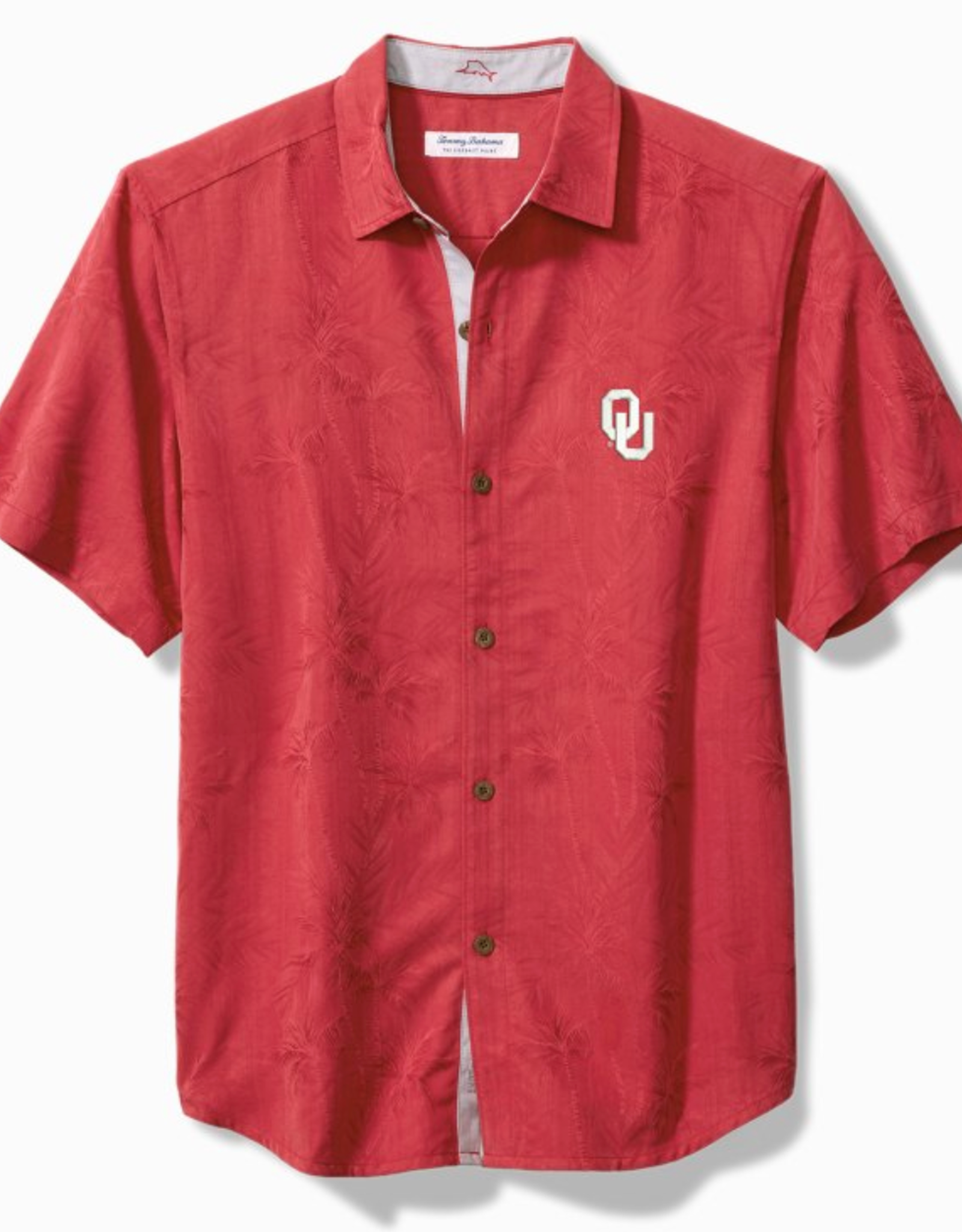 Tommy Bahama Men's OU Coconut Point Palm Vista Camp Shirt