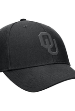 Nike Jordan Tonal OU Black Structured Adjustable Club Cap Nike Jordan Tonal OU Black Structured Adjustable Club Cap