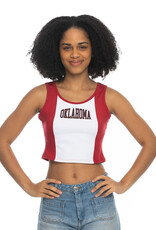 ZooZatz Women's Oklahoma Color Block Tank
