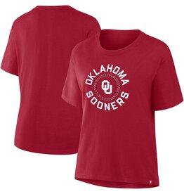 Fanatics Women's Triumphant OU Sooners Relaxed Fit Legacy Tee