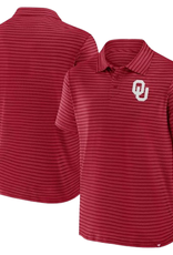 Fanatics Men's OU Crimson Jacquard Victory Stripe Polo Fanatics Men's OU Crimson Jacquard Victory Stripe Polo