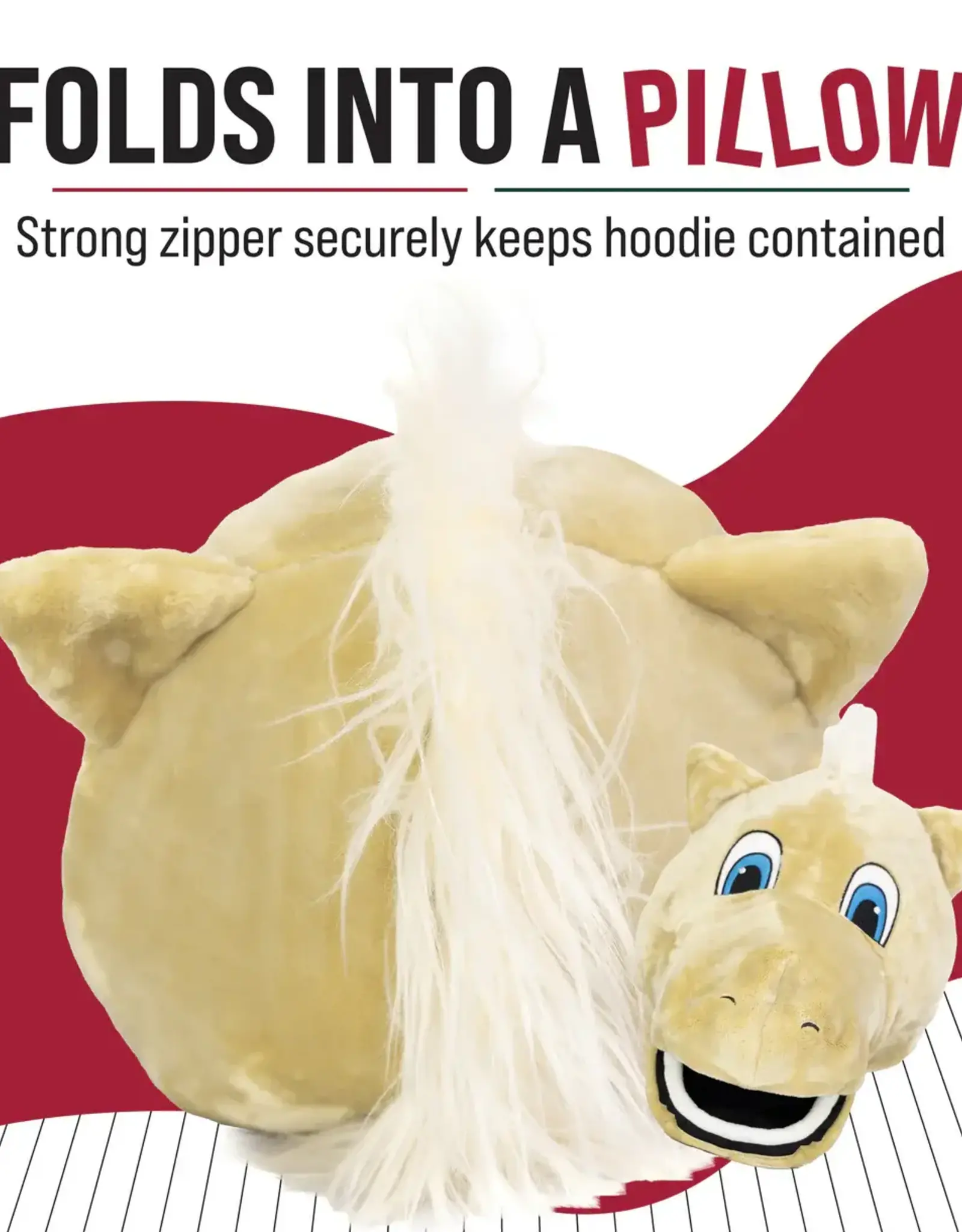 Orange Onions Boomer Snugible 2-in-1 Blanket Hoodie & Pillow