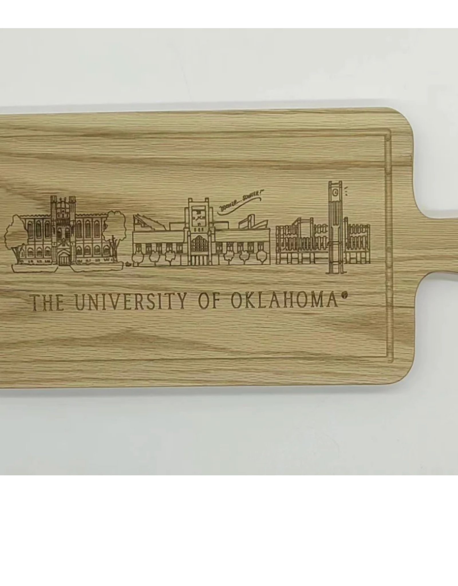 Valiant Gifts Oklahoma Skyline Charcuterie Board