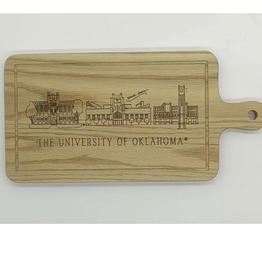Valiant Gifts Oklahoma Skyline Charcuterie Board