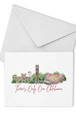 Valiant Gifts Oklahoma Landmark Boxed Notecard (10 Cards)