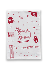 Valiant Gifts Oklahoma Confetti Tea Towel