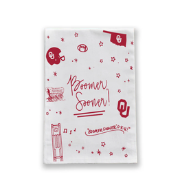 Valiant Gifts Oklahoma Confetti Tea Towel