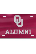 WinCraft Crimson OU Alumni Bar License Plate Bar 6