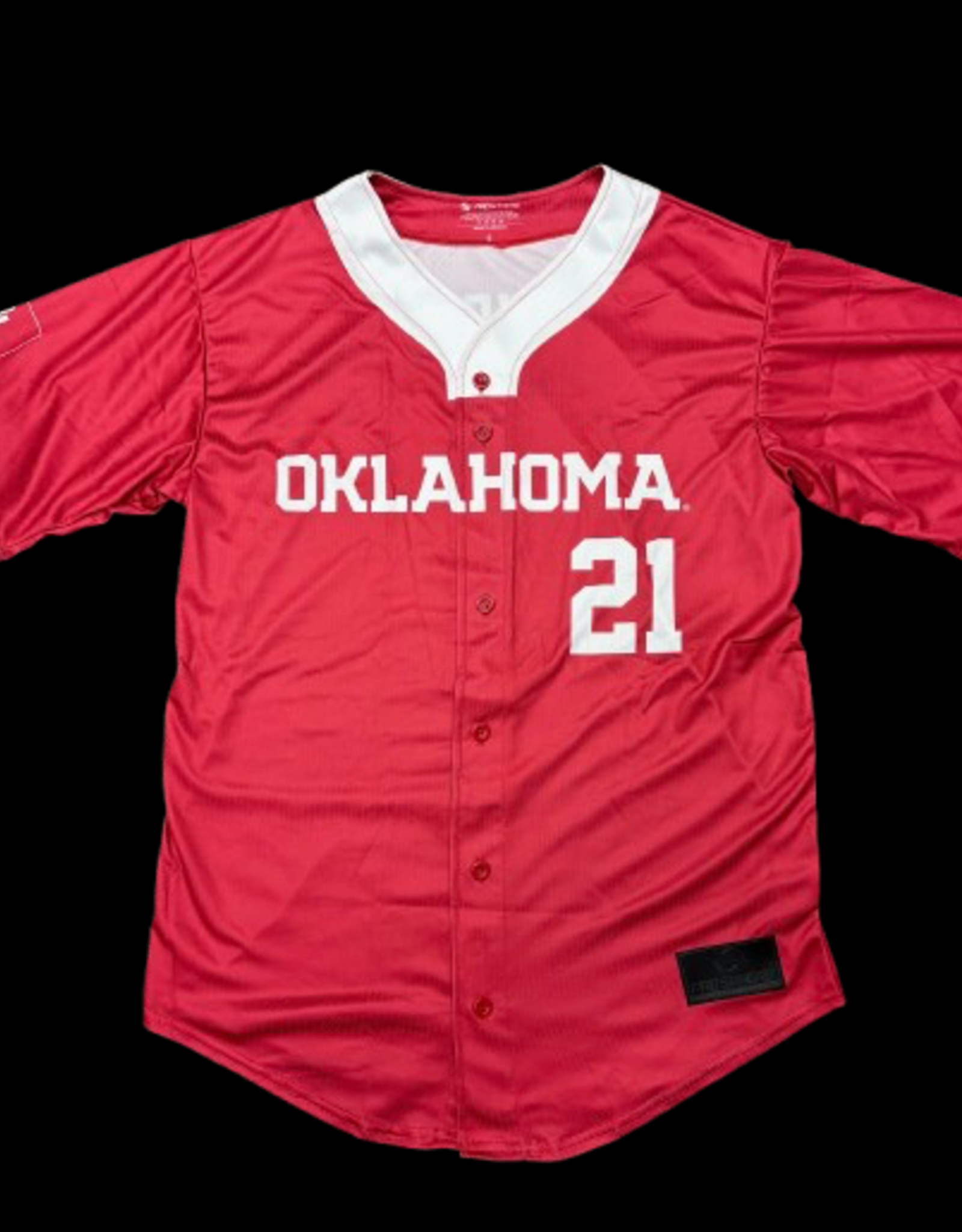 Prosphere Unisex #21 Landry OU Crimson Softball Jersey
