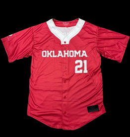 Prosphere Unisex #21 Landry OU Crimson Softball Jersey