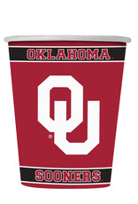 Spirit Products 12oz Oklahoma Sooners Paper Cup (Pack of 25)
