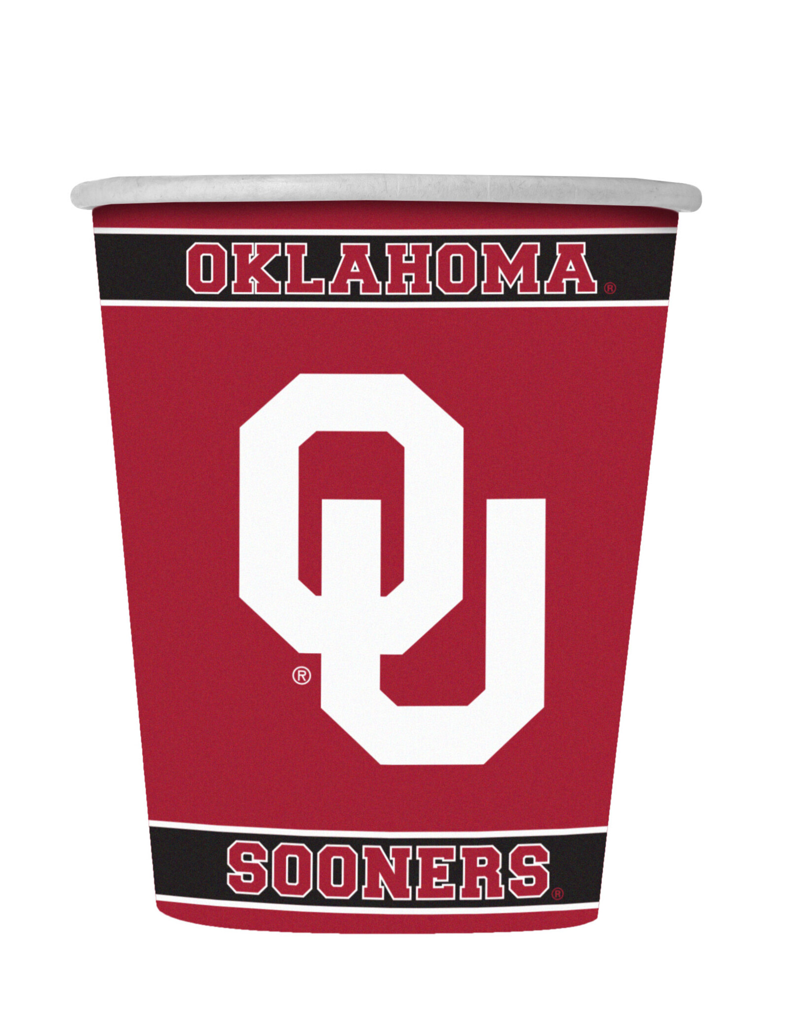 Spirit Products 12oz Oklahoma Sooners Paper Cup (Pack of 25)
