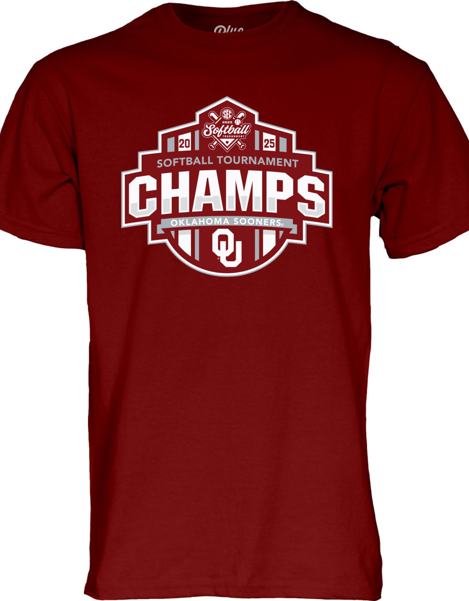 Blue 84 2025 SEC Softball Tournament Champions Unisex Tee
