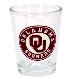 Jenkins OU Bullseye Shotglass