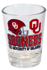 Jenkins OU Helmet Shotglass