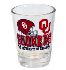 Jenkins OU Helmet Shotglass