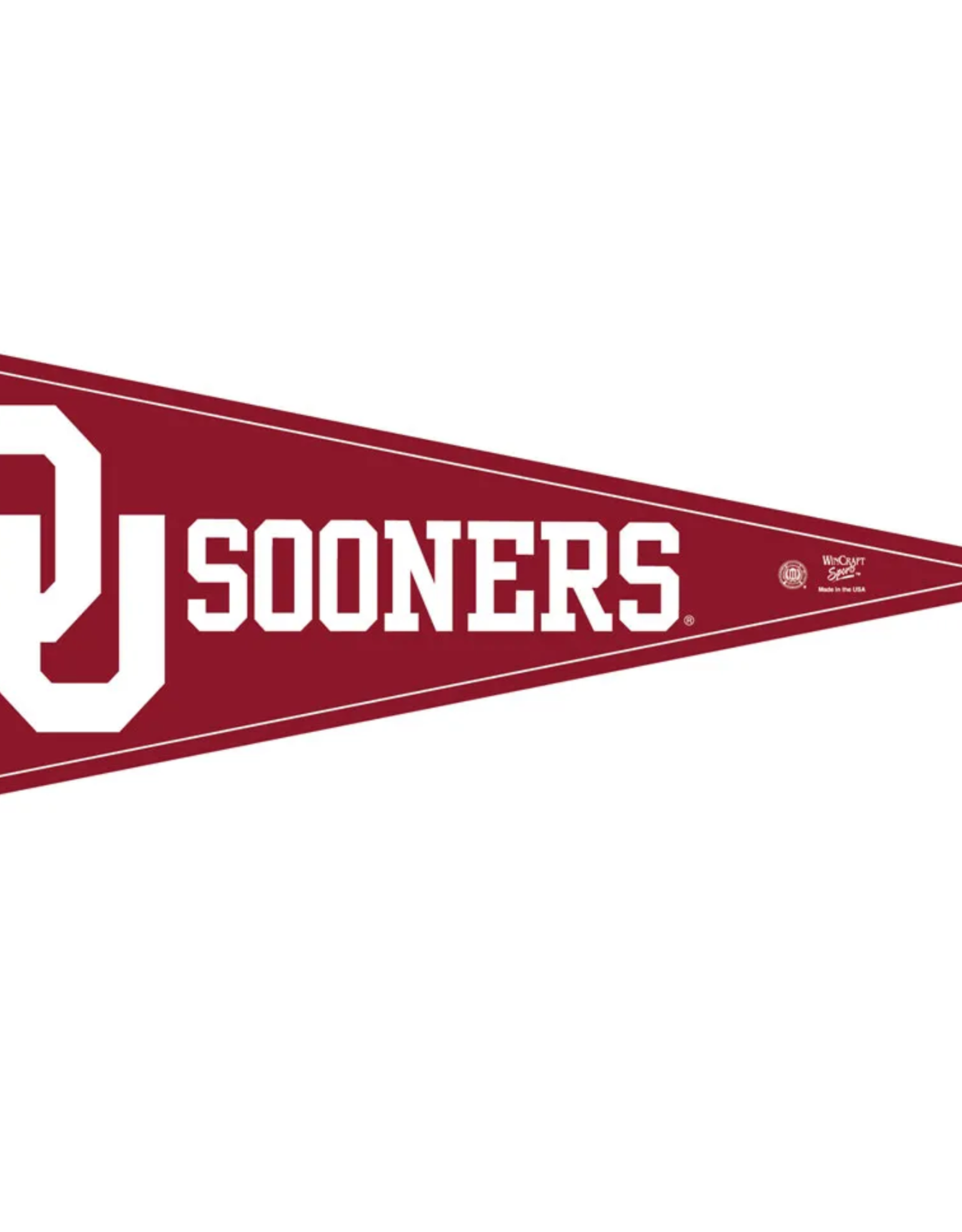 WinCraft OU Sooner 12"x30" Pennant
