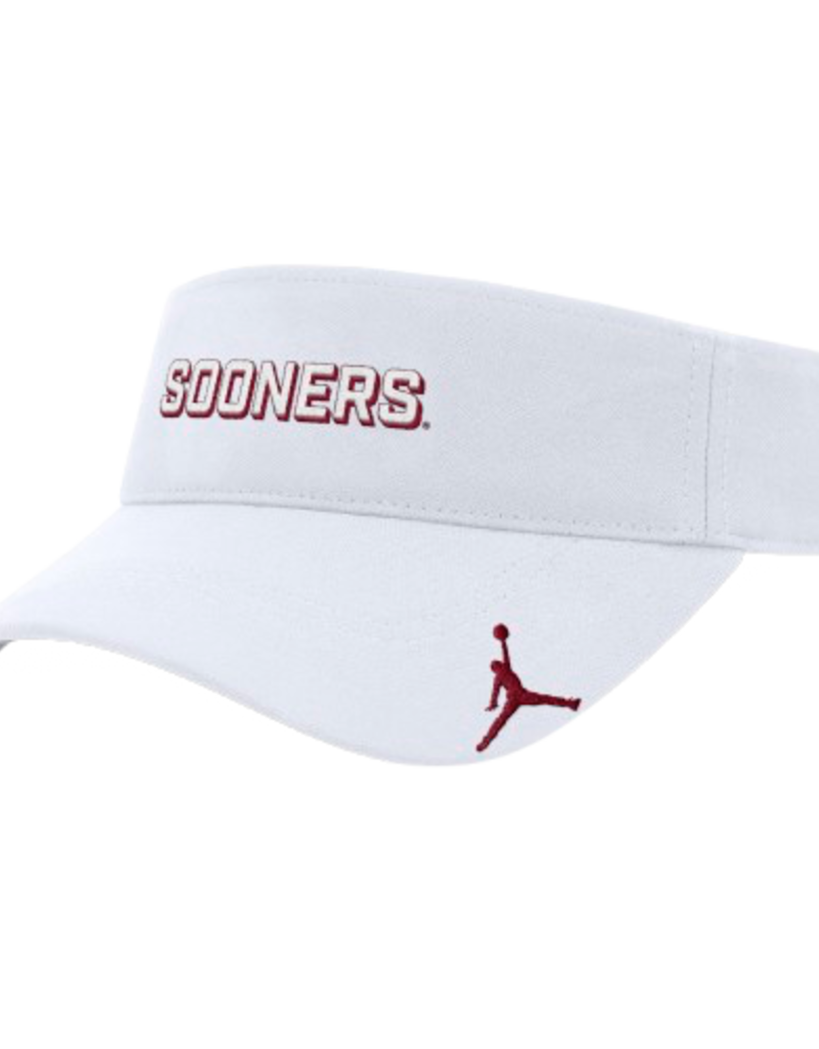 Jordan Jordan Sooners On Field White Ace Practice Visor