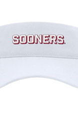 Jordan Jordan Sooners On Field White Ace Practice Visor