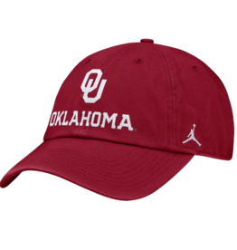 Jordan Jordan Crimson OU Sooners On Field Gameday Unstructured Club Cap