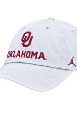 Jordan Jordan White OU Sooners On Field Gameday Unstructured Club Cap
