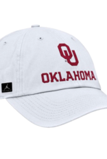 Jordan Jordan White OU Sooners On Field Gameday Unstructured Club Cap
