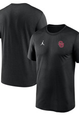 Jordan Men's Jordan OU Small Logo Black Legend Tee