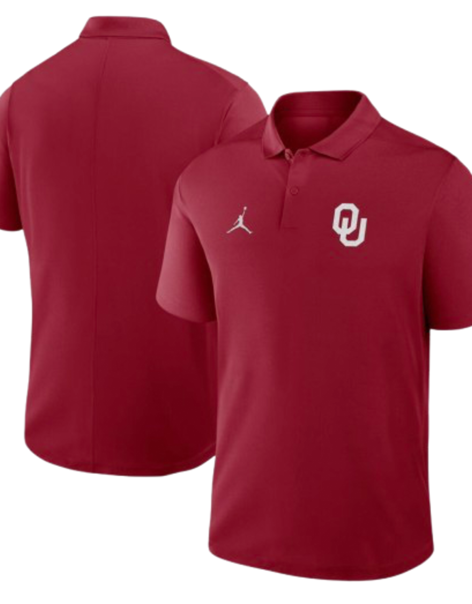 Jordan Men's Jordan OU Solid Crimson Victory Polo