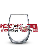 Jardine OU Impressions 15oz Stemless Wine Glass
