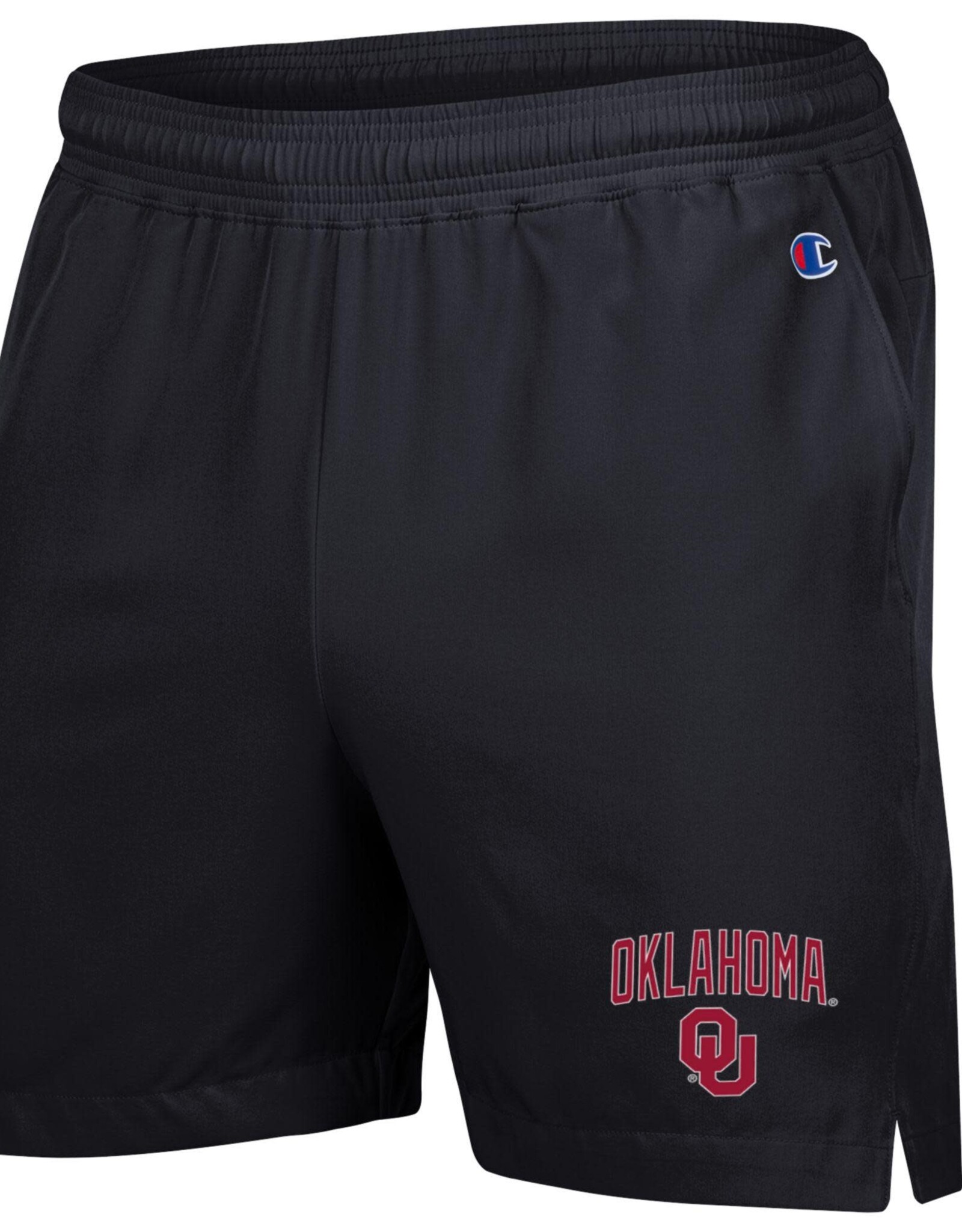 Champion Men's Oklahoma OU Black 5" Woven Short