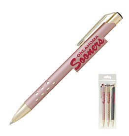 MCM OU Souvenir Armor Gold Pen - 3PK