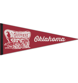 WinCraft Sooner Schooner Pennant (12"x30")