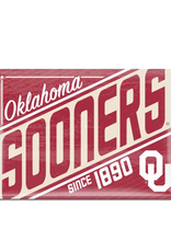 WinCraft Oklahoma Sooners Metal Magnet (2.5"x3.5")
