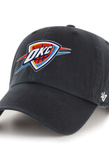 '47 Brand Oklahoma City Thunder Black NBA Champions '47 Clean Up Cap