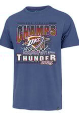 '47 Brand Oklahoma City Thunder NBA Champs Cadet Blue Franklin Tee