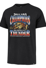 '47 Brand Oklahoma City Thunder NBA Champs Flint Black Franklin Tee