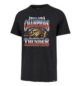 '47 Brand Oklahoma City Thunder NBA Champs Flint Black Franklin Tee