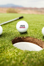 Color Shock Taylor Made 3 Pack Sooner Fan Golf Balls