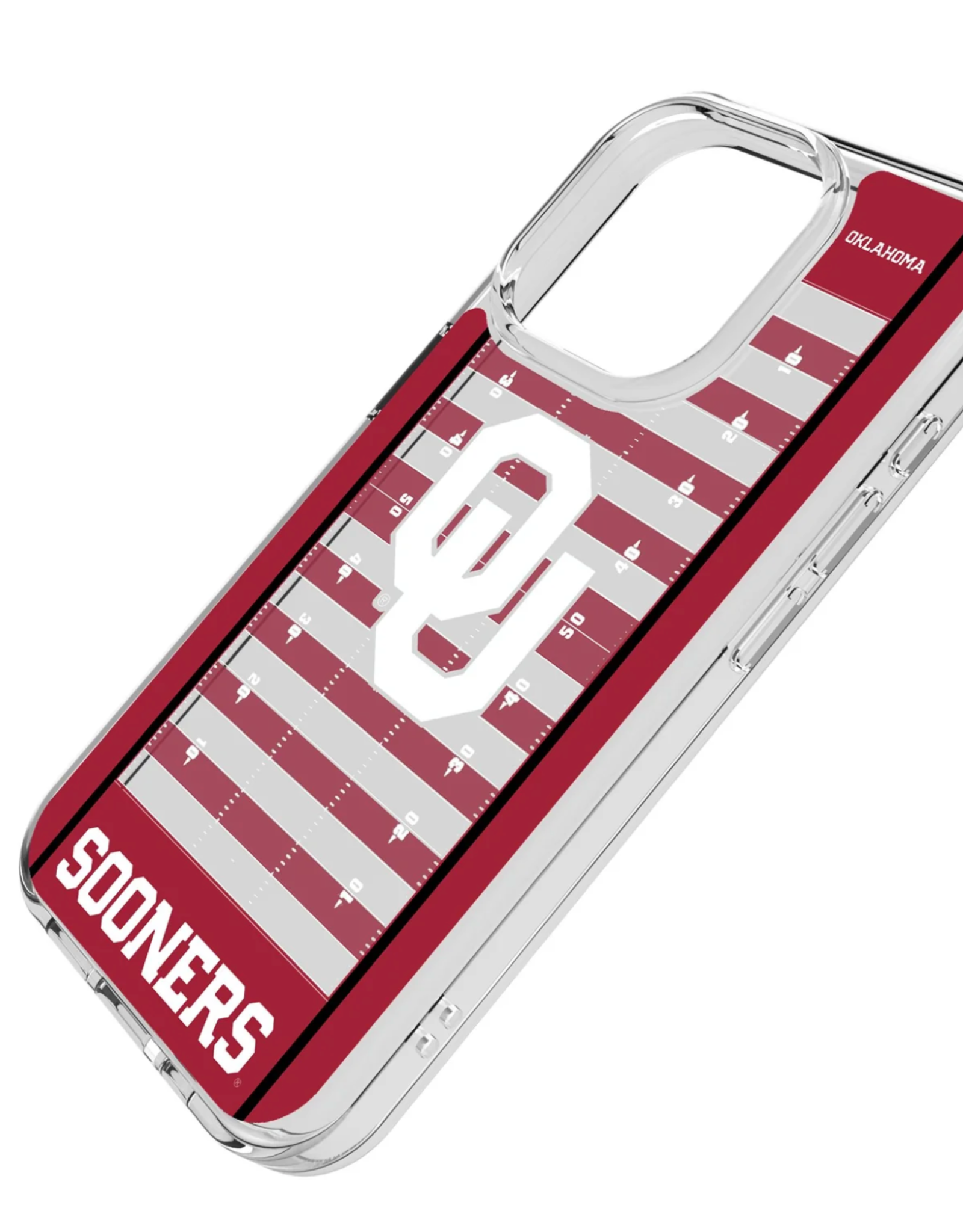 Keyscaper OU iPhone 16 Pro Football Clear Case